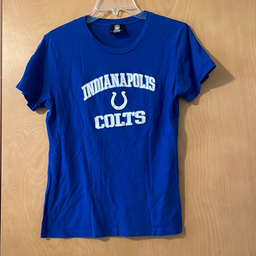NFL Blue Indianapolis Colts Women's Short Sleeve Tee